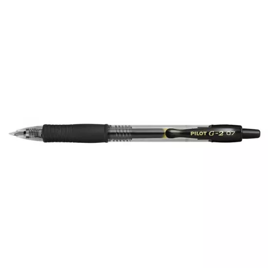 Zseléstoll, 0,32 mm, nyomógombos, PILOT "G-2", fekete