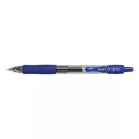 Zseléstoll, 0,32 mm, nyomógombos, PILOT "G-2", kék Zseléstoll, 0,32 mm, nyomógombos, PILOT "G-2", kék