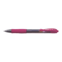 Zseléstoll, 0,32 mm, nyomógombos, PILOT "G-2", rózsaszín