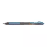 Zseléstoll, 0,32 mm, nyomógombos, PILOT "G-2", világoskék