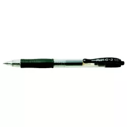 Zseléstoll, 0,25 mm, nyomógombos, PILOT "G-2", fekete