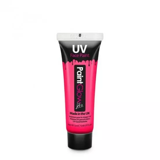 Arc- testfesték, UV fényben fluoreszkáló, 12 ml, neon rózsaszín