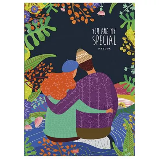 Füzet, tűzött, A5, kockás és sima, 2x40 lap, SHKOLYARYK "Twin Book Special"