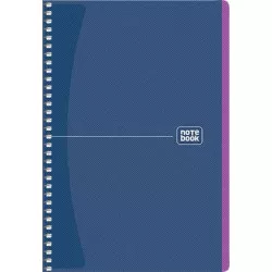 Spirálfüzet, A5, kockás, 80 lap, SHKOLYARYK "Notebook", vegyes