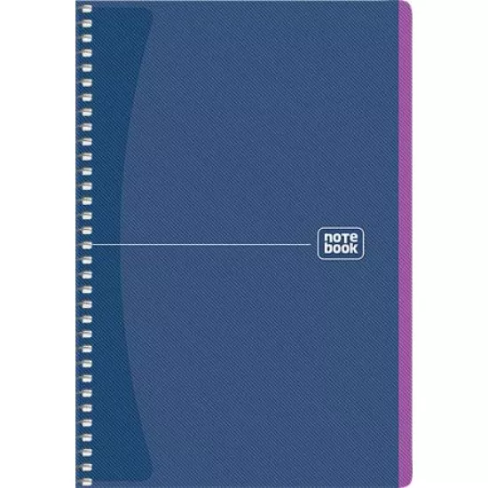 Spirálfüzet, A5, kockás, 80 lap, SHKOLYARYK "Notebook", vegyes
