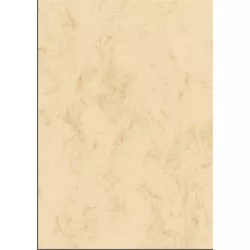 Előnyomott papír, kétoldalas, A4, 200 g, SIGEL, bézs, márványos Előnyomott papír, kétoldalas, A4, 200 g, SIGEL, bézs, márványos