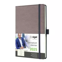 Naptár, A5, heti, 2025, kemény borító, SIGEL "Conceptum" Naptár, A5, heti, 2025, kemény borító, SIGEL "Conceptum"