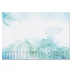 Könyökalátét, 595x410 mm, 3 éves és heti tervezővel, SIGEL "Watercolor Sea"