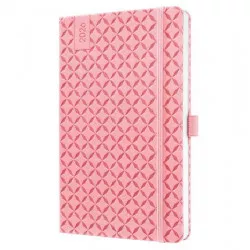 Naptár, A5, heti, 2026, kemény borító, SIGEL "Jolie", rózsaszín