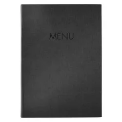 Étlaptartó, A4, keményfedeles, SIGEL, antracit