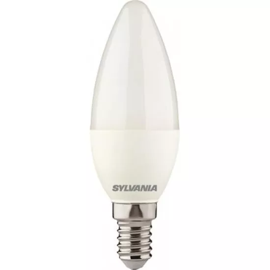 LED izzó, E14, gyertya, 6,5W, 806lm, 2700K (MF), SYLVANIA "ToLEDo"