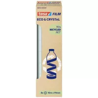 Ragasztószalag, 8 db 19 mm x 10 m, TESA "Eco&Crystal", átlátszó Ragasztószalag, 8 db 19 mm x 10 m, TESA "Eco&Crystal", átlátszó