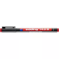 Alkoholos marker, OHP, 1 mm, EDDING "143 B", piros Alkoholos marker, OHP, 1 mm, EDDING "143 B", piros