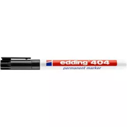 Alkoholos marker, 0,75 mm, kúpos, EDDING "404", fekete