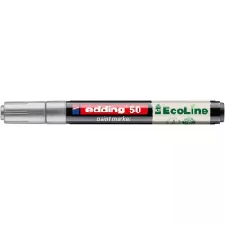 Lakkmarker, 1-2 mm, EDDING "50", ezüst