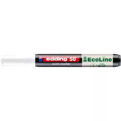 Lakkmarker, 1-2 mm, EDDING "50", fehér