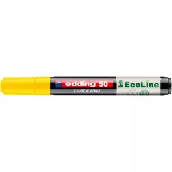 Lakkmarker, 1-2 mm, EDDING "50", sárga