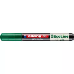 Lakkmarker, 1-2 mm, EDDING "50", zöld