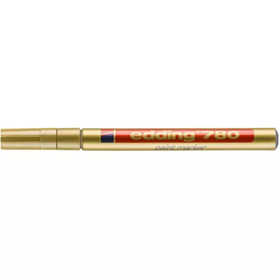Lakkmarker, 0,8 mm, EDDING "780", arany