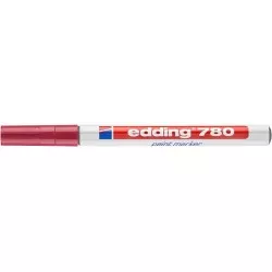 Lakkmarker, 0,8 mm, EDDING "780", piros