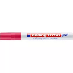 Lakkmarker, 2-4 mm, EDDING, "8750", piros