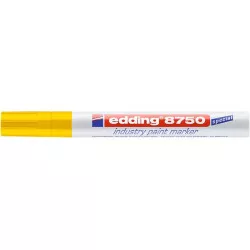 Lakkmarker, 2-4 mm, EDDING, "8750", sárga