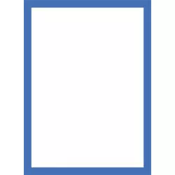 Bemutató keret, mágneses, A4, TARIFOLD "Magneto PRO", kék