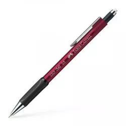 Nyomósirón, 0,5 mm, FABER-CASTELL "Grip 1345", piros