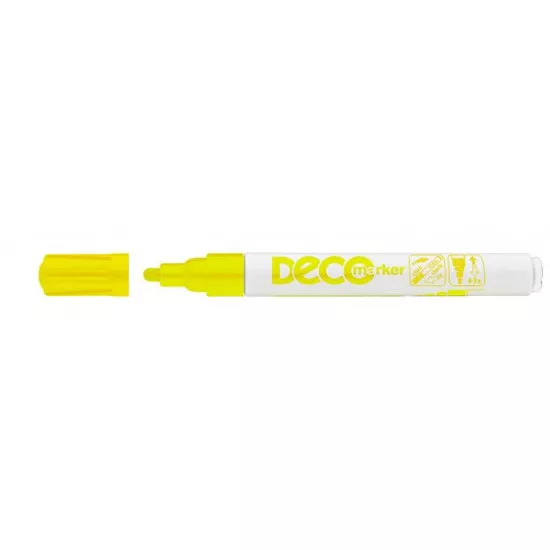 Lakkmarker, 2-4 mm, ICO "Decomarker" sárga