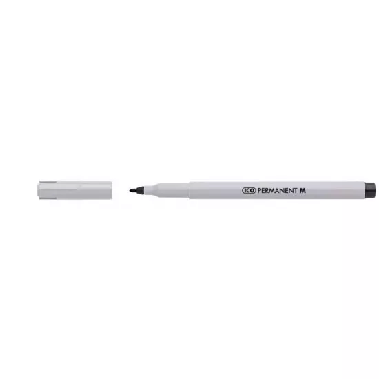Alkoholos marker, OHP, 1 mm, M, ICO, fekete