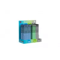 Grafitceruza display, HB, B, 2B, háromszögletű ICO "Süni", sötét pasztell színek Grafitceruza display, HB, B, 2B, háromszögletű ICO "Süni", sötét pasztell színek