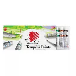 Tempera készlet, 10 darabos, ICO "Süni"