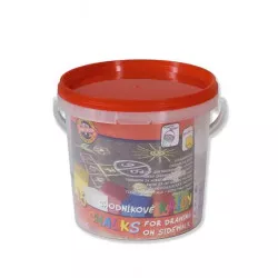 Járdakréta, vödörben, KOH-I-NOOR, vegyes szín Járdakréta, vödörben, KOH-I-NOOR, vegyes szín