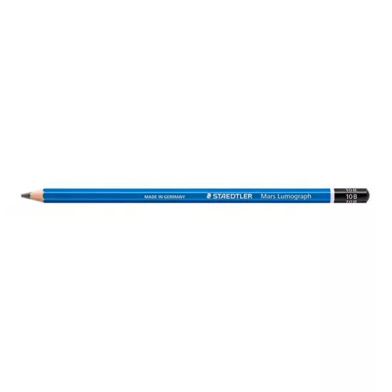 Grafitceruza, 10B, hatszögletű, STAEDTLER "Mars Lumograph 100"