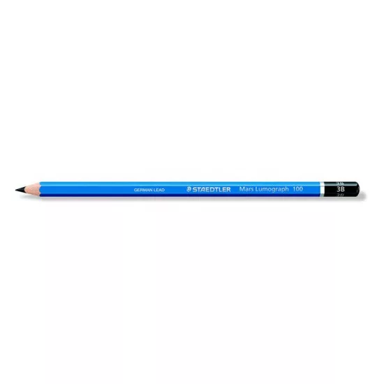 Grafitceruza, 3B, hatszögletű, STAEDTLER "Mars Lumograph"