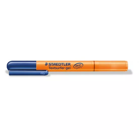 Szövegkiemelő, 3 mm, zselés, STAEDTLER "Textsurfer Gel", narancssárga