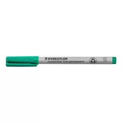 Alkoholmentes marker, OHP, 0,4 mm, STAEDTLER "Lumocolor 311 S", zöld