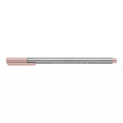 Tűfilc, 0,3 mm, STAEDTLER "Triplus",  antik rózsaszín