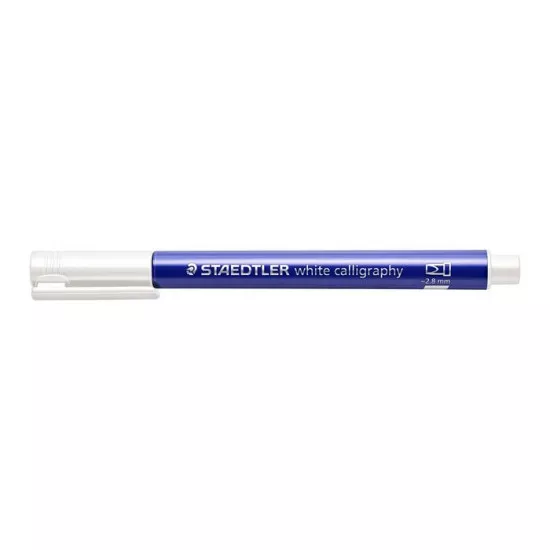 Kalligrafikus marker, STAEDTLER "Design Journey Metallic Calligraphy", fehér