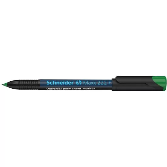 Alkoholos marker, OHP, 0,7 mm, SCHNEIDER "Maxx 222 F", zöld