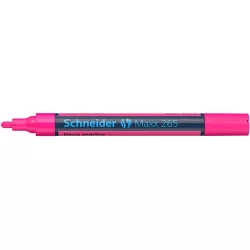 Krétamarker, 2-3 mm, SCHNEIDER "Maxx 265", rózsaszín