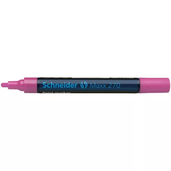 Lakkmarker, 1-3 mm, SCHNEIDER "Maxx 270", rózsaszín