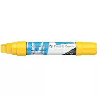 Akril marker, 15 mm, SCHNEIDER "Paint-It 330", sárga