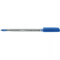 Golyóstoll, 0,5 mm, kupakos, SCHNEIDER "Tops 505 M", kék