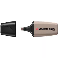 Szövegkiemelő, 1-4 mm, STABILO "Boss Mini Nature vibes", melegszürke