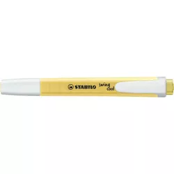 Szövegkiemelő, 1-4 mm, STABILO "Swing Cool", pasztellvanília