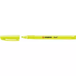 Szövegkiemelő, 1-3,5 mm, STABILO "Flash", sárga