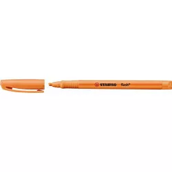 Szövegkiemelő, 1-3,5 mm, STABILO "Flash", narancssárga