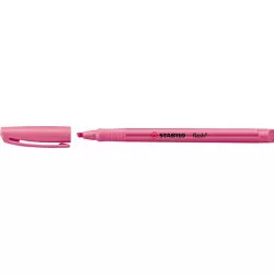 Szövegkiemelő, 1-3,5 mm, STABILO "Flash", rózsaszín