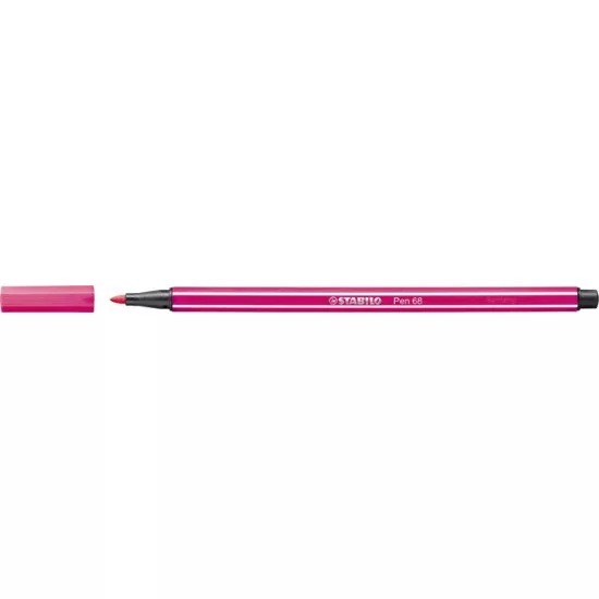 Rostirón, 1 mm, STABILO "Pen 68", neon rózsaszín Rostirón, 1 mm, STABILO "Pen 68", neon rózsaszín